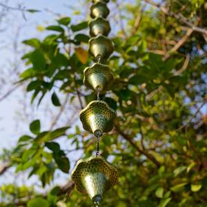 Cadena de Lluvia Decorativa para Jardín Exterior, Reemplazo de Canaletas, Cadena de Flujo de Agua - Product Image 3