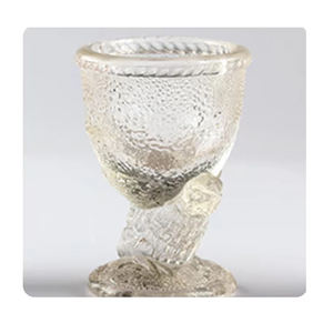 Verre à boire Offre Spéciale Verre à bougie à bulles coloré élégant de l'exportateur indien - Product Image 4