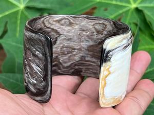 Buffalo Horn Natural Bangles <b>Bracelet</b> Crafting Buffalo Horn Hand Jewelry - Product Image 4