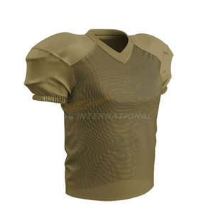 Vente en gros de maillots de football américain personnalisés Forfait d'uniformes Jeunes Hommes Femmes Équipes Gants de pêche Sacs de sport Ensemble d'entraînement sublimé - Product Image 2