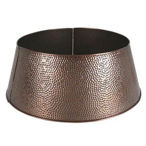 Cesta de vacaciones de latón elegante y duradera, decoraciones navideñas con cubierta de base atractiva - Product Image 1