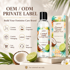 <span class=keywords><strong>Gel</strong></span> <span class=keywords><strong>Douche</strong></span> <span class=keywords><strong>Intime</strong></span> Vegan Coco Nettoyant Doux Quotidien Sans Sulfates Faible pH Soin Vaginal - Product Image 5