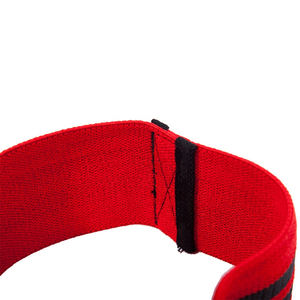 Logotipo personalizado impreso Yoga gimnasio ejercicio fitness para piernas glúteos botín cadera tela bandas de resistencia - Product Image 6