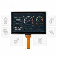 Écran LCD TFT 9 pouces, résolution 1024 x 600, interface MIPI 30 broches pour équipement industriel/appareils électroménagers intelligents
