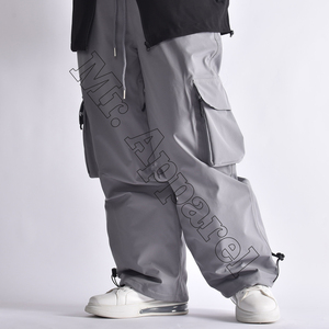 Hot Sale Professional Men's Ski Pants Breathable Winter Snowboard <b>Trousers</b> 100% Polyester High Quality Windproof Baggy Ski - Product Image 6