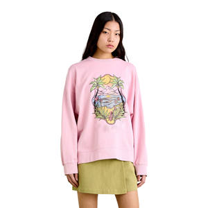 Sudadera de Cuello Redondo para Mujer de Primera Calidad, Invierno, 100% Algodón, Felpa, Ecológica, Personalizable con Logotipos Serigrafiados - Product Image 1