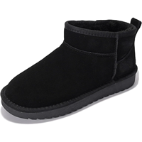 Bottes d'hiver confortables pour femmes avec semelle intérieure en mousse à mémoire de forme