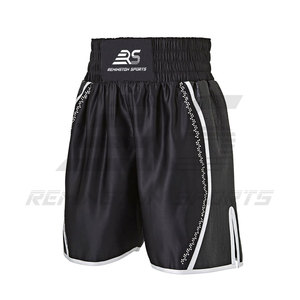 Pantalones cortos de boxeo de lucha de nuevo diseño para hombres Pantalones cortos de lucha de boxeo Ropa de artes marciales Tamaños personalizados Pantalones cortos de lucha - Product Image 1
