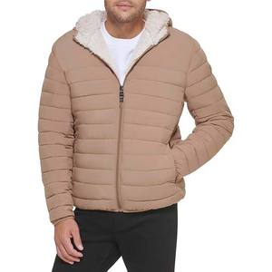 High Quality Warm Winter Outdoor Puffer <b>Jacket</b> Winter <b>Padded</b> <b>Jacket</b> Plain Zipper up Bubble <b>Jackets</b> Down Coats Stand Collar - Product Image 1