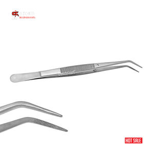 Pince à épiler manuelle de 6 pouces avec examen dentaire à pointe dentelée et ensemble d'instruments chirurgicaux - Product Image 3