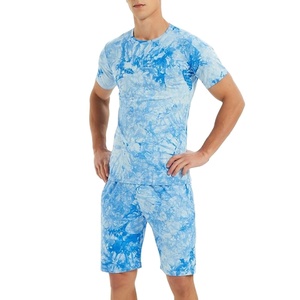 ชุดวอร์มพิมพ์ลายดิจิทัลทรงสลิมฟิต ผ้าฝ้าย 100% รุ่นใหม่ล่าสุด สำหรับทุกเพศ พร้อมคุณสมบัติต้านแบคทีเรียและแห้งเร็ว เหมาะสำหรับใส่ในยิม - Product Image 1