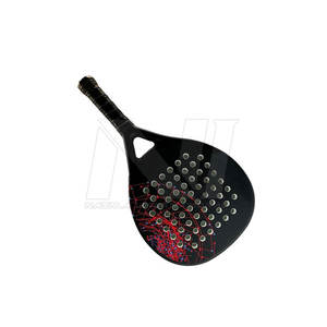 Raqueta de Pádel de Fibra de Carbono con Logotipo Personalizado de Alta Calidad, Forma de Diamante, Red de Nailon, Empuñadura de Fibra de Carbono, 355g, MOQ Bajo, Raqueta de Entrenamiento NAMZA - Product Image 4
