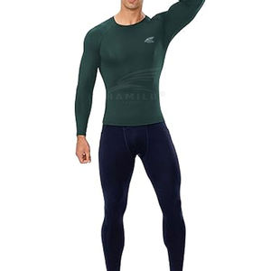 Chemise de compression respirante de haute qualité 2024 Concevez votre propre chemise de compression Logo pour hommes - Product Image 6