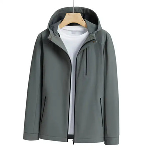 Veste Softshell légère de haute qualité pour hommes, conception unique sur mesure, support coupe-vent imperméable à séchage rapide, respirant pour l'hiver - Product Image 2