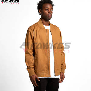 Chaquetas de bombardero personalizadas chaquetas impermeables con cremallera para Hombre Ropa Informal de alta calidad nuevo diseño de moda chaqueta de bombardero para hombre - Product Image 4