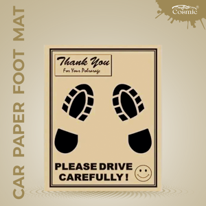 Indian Exporter of Paper Foot Mat 17x21 Absorbent and <b>Non</b> <b>Slip</b> Disposable <b>Floor</b> Mat for Car Dealers Available In Bulk Quantity - Product Image 2