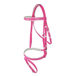Brida para Caballo de PVC de Primera Calidad en Color Rosa, Accesorio Ecuestre de Alta Calidad para Montar a Caballo, Venta al por Mayor, Fabricantes Indios - Product Image 1