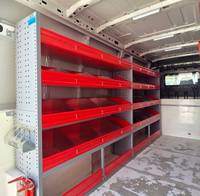 Système de rangement modulaire pour véhicule utilitaire OEM, équipement d'étagérisation intérieure, armoire de rangement de haute qualité pour fourgonnette, structure démontable facilement