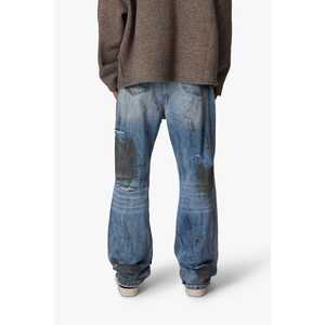 กางเกงยีนส์ทรงหลวมพิเศษ ผ้าฝ้าย 100% ตะเข็บในแบบยาวพิเศษ - Product Image 4