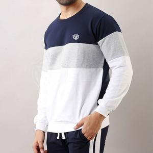Men's Casual 100% Cotton <b>Long</b> Sleeve Winter <b>Sweatshirt</b> Solid Pattern Fleece Hoodie Breathable Comfort High Quality Eco-Friendly - Product Image 3