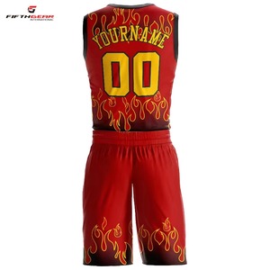 เสื้อบาสเก็ตบอลสำหรับทุกเพศเสื้อเจอร์ซีย์บาสเกตบอลพิมพ์ลายสำหรับทีมคลับ - Product Image 5