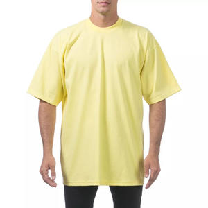 Camiseta de cuello redondo de gran tamaño New Look para hombres y mujeres, ropa de calle moderna de algodón, camiseta distintiva con estampado personalizado urbano - Product Image 2