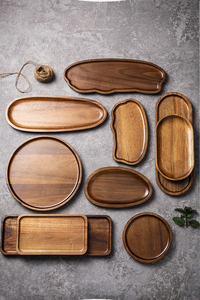Plateau de service en bois - Product Image 4