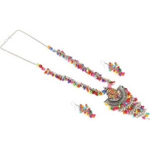 Robe de fête bohème multicolore élégante et stylée pour les occasions spéciales - Product Image 2