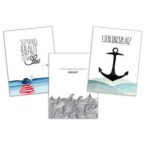 Conjunto de impresiones artísticas: Anhíe de mar - Product Image 1