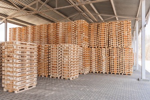 Palé de madera Euro EPAL de alta calidad 1200x800 Entrada estándar de 4 vías para EE. UU. Italia España Alemania - Product Image 3