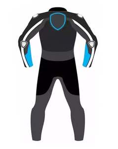 Combinaison de course en cuir pour motocyclette personnalisée 1 et 2 pièces certifiée CE, vêtements de sport de grande taille avec protections blindées - Product Image 3