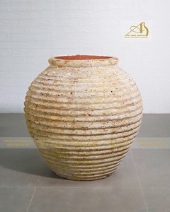 Jaune OC002H65OR Art-maison Céramique Céramique Écologique Durable Intérieur/Extérieur Jardin Décoration Pot Usage Domestique Pot De Fleur Mini - Product Image 6