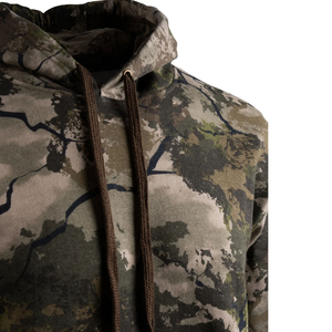 Sudadera con capucha para hombre con estampado digital de jungla de árbol real personalizada, sudadera de algodón de lujo en blanco de gran tamaño y peso - Product Image 6