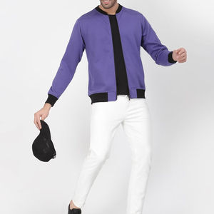 2026 Bomber <b>Man</b> <b>Jackets</b> <b>Thin</b> Canvas Stand Collar Front Pocket Vintage New Style Hot Sale Winter Breathable Quick Dry - Product Image 2