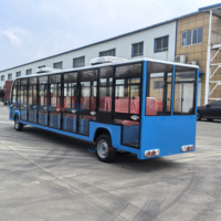 Personnalisation d'usine de bus touristique électrique de 20 places avec une puissance élevée et une climatisation