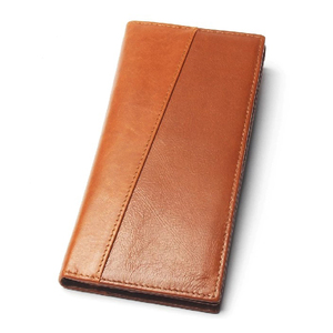 2024 portefeuille en cuir de cheval fou à la mode pour hommes avec fermeture ouverte long porte-carte et doublure en polyester portefeuille chaud - Product Image 1