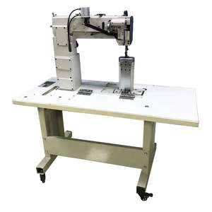 Máquina de coser industrial de doble aguja GT-8365 de poste alto, construcción de acero, para plástico, bricolaje, bolsos de cuero, sofás, muebles, OEM - Product Image 2