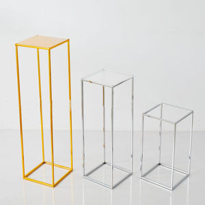 Centro de Mesa Floral para Eventos con Marco de Metal Dorado para Bodas, Fiestas, Banquetes, Decoración de Mesas de Hotel, Exhibición y Diseño - Product Image 3