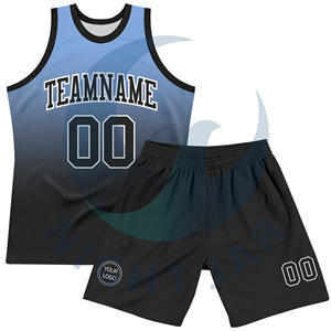 Vêtements de basket-ball sublimés réversibles du fournisseur OEM ensemble d'uniformes personnalisés avec un nouveau design respirant options de taille plus vente en gros - Product Image 2