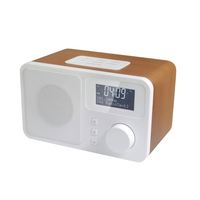 DB-230C Radio FM kayu DAB +/DAB/kualitas suara bagus dengan fungsi Radio Internet dan jam