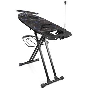 Tabla de planchar VALENCIA de alta calidad 1 HB1 con conector eléctrico y soporte para plancha y generador de vapor - Product Image 1