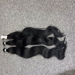 NANO TIP Producto de Venta caliente 2024 Trama de cabello virgen liso natural Proveedor de cabello crudo para mujeres - Product Image 2