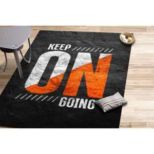 Tapis Motivationnels « Continuez à Avancer », Tapis « Ne vous Arrêtez Pas », Tapis Imprimé, Tapis Fin Non Tissé - Product Image 4