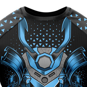 New design Rash Guards Fitness Quick Drying <b>Long</b> Sleeves Tights Fitness Rash Guards For Sale - Product Image 3