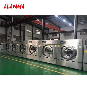 เครื่องซักผ้าอัตโนมัติ ALANNA 50กก. 70กก. 100กก. สำหรับซักและปั่นแห้ง ระดับมืออาชีพ สำหรับอุตสาหกรรมซักรีดในโรงแรม - Product Image 1