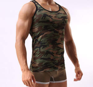 Respirant blanc hommes débardeur vêtements de sport 100% coton imprimé entraînement chaud entraînement débardeur séchage rapide hommes gilets chemise - Product Image 6