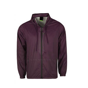 Traje ajustado Impermeable Conjunto cortavientos de dos piezas Ejercicio ligero Correr Chándal Rompevientos - Product Image 2