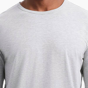 Chemise à manches longues de haute qualité Chemise à manches longues à service OEM Concevez votre propre logo Chemise à manches longues d'été - Product Image 5