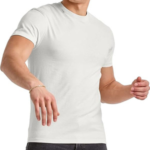 Nouveauté, t-shirt pour homme de qualité supérieure, polyester et coton, col rond, service OEM, t-shirts pour homme personnalisés - Product Image 4