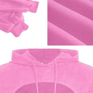 Nueva Llegada: Sudaderas con Capucha Cortas para Mujer, Transpirables, Resistentes al Viento, Antipilling, Ropa Casual para Invierno, Precio Bajo, Logotipo Frontal - Product Image 6
